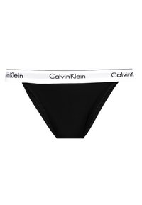 TANGA ICON COTTON MODAL - Kratke gaće - black