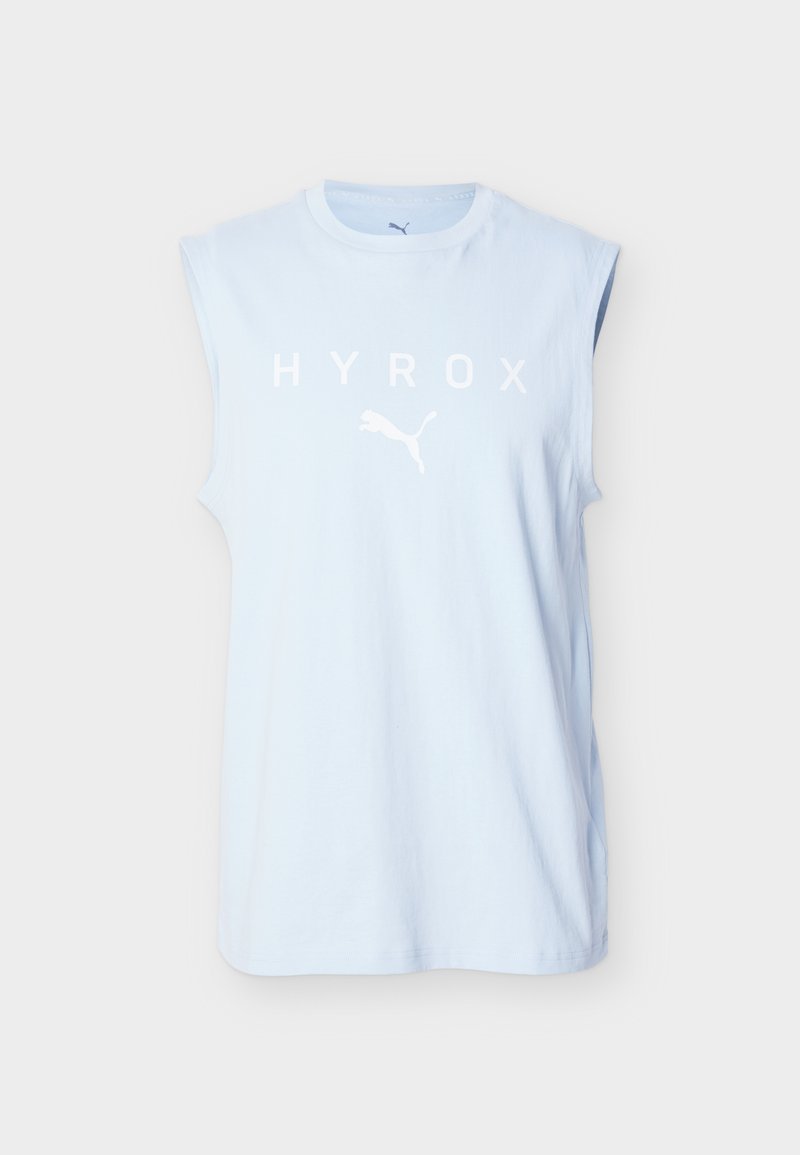 Puma PUMA X HYROX CUTOFF TANK - Top - lucite/light blue - Zalando.co.uk