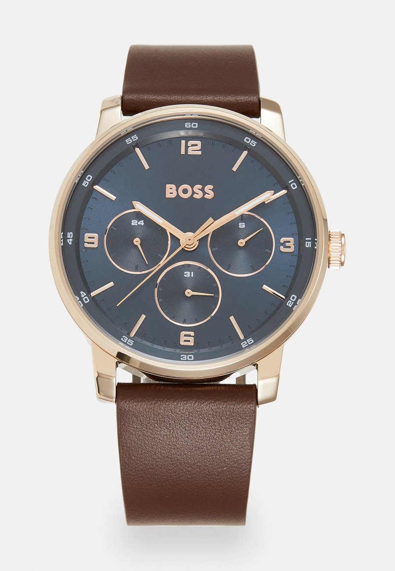 BOSS CONTENDER - Klokke - brown/blue/brun - Zalando.no
