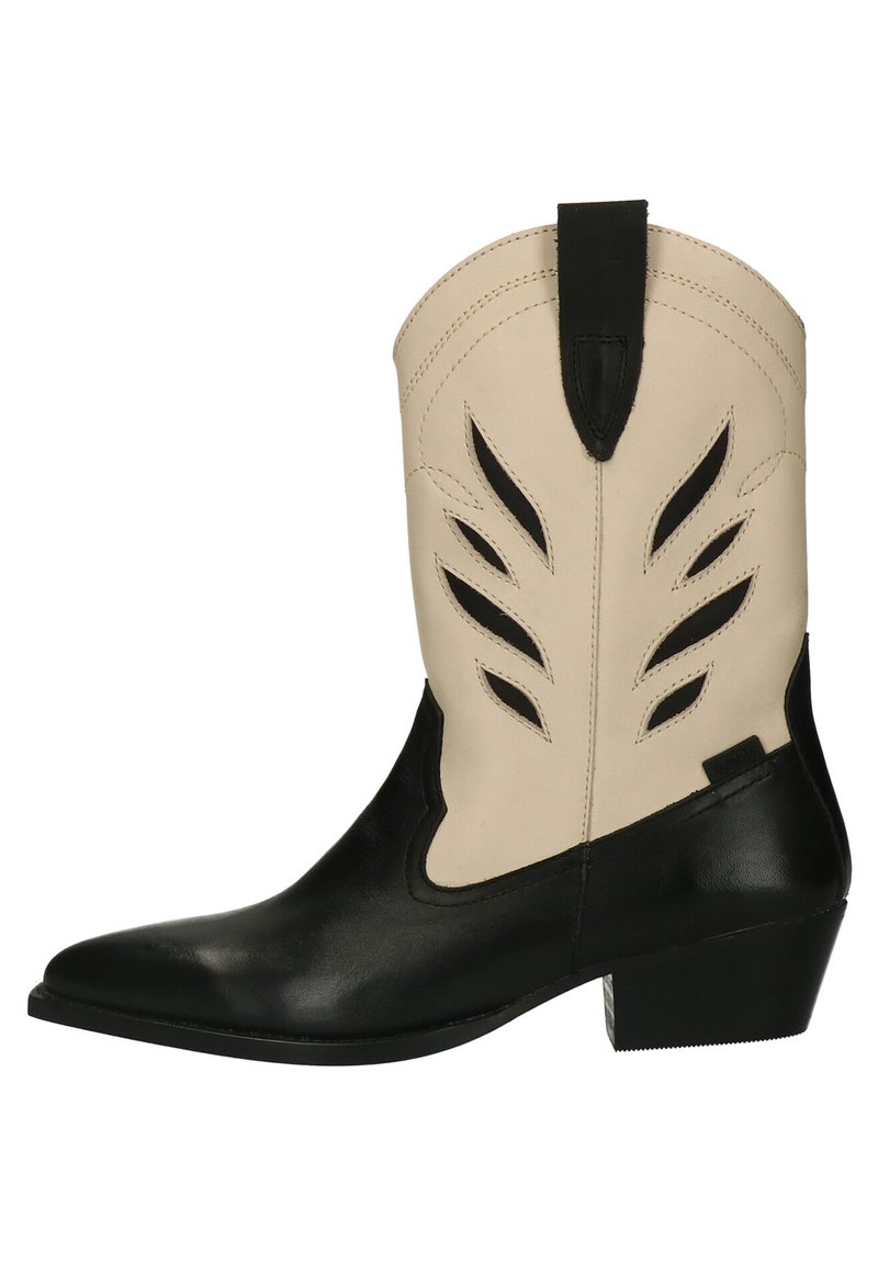 Manfield WESTERN - Cowboy/Biker boots - schwarz/black - Zalando