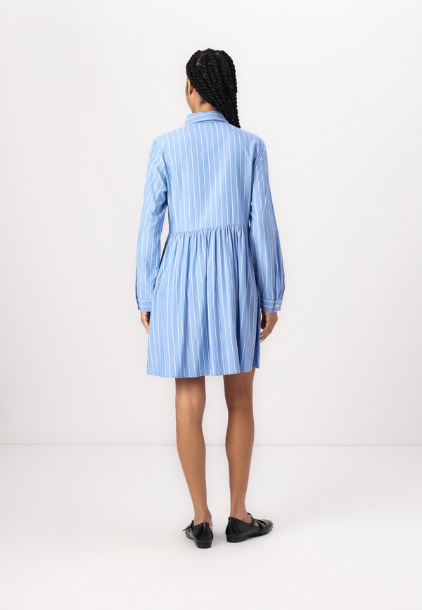 STRIPED MINI DRESS - Shirt dress2