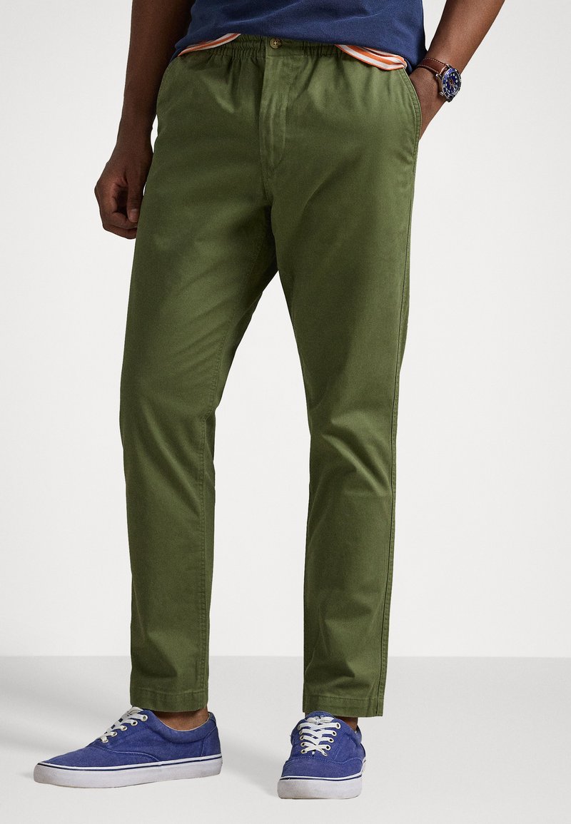Polo Ralph Lauren - POLO PREPSTER STRETCH SLIM TAPERED PANT - Trousers - garden trail, Enlarge