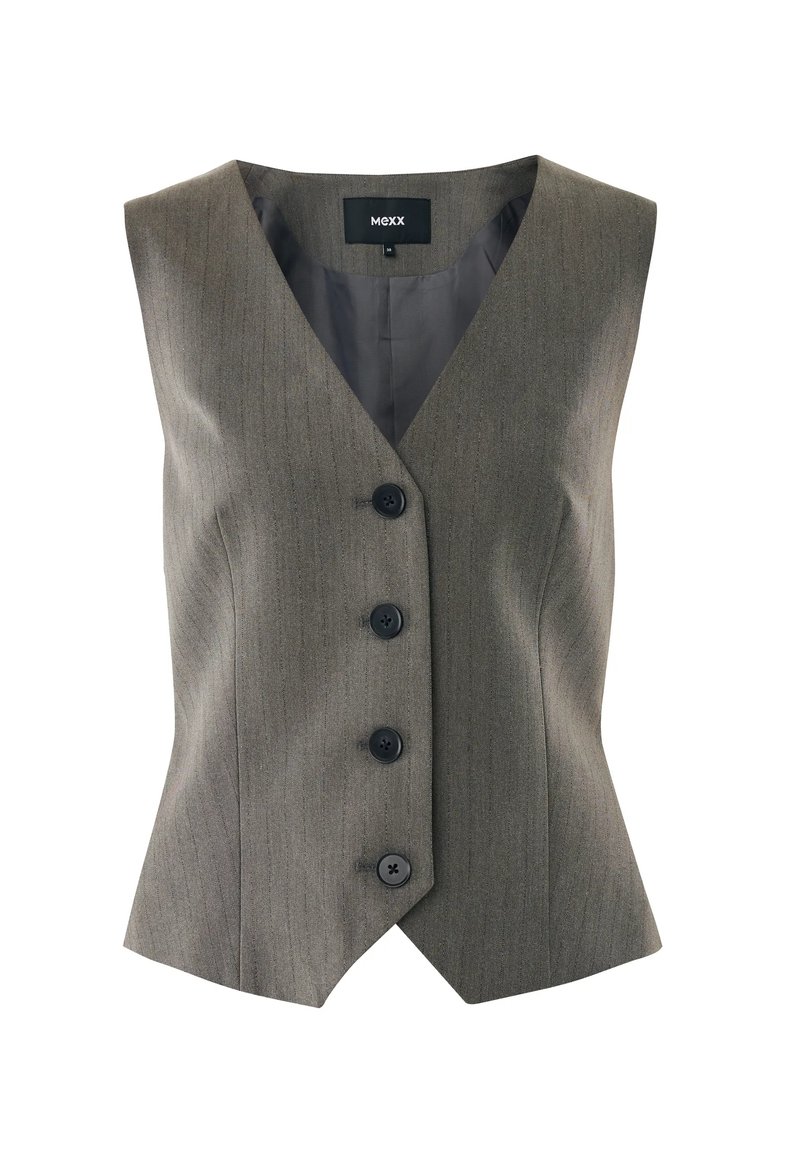 Mexx Bodywarmer donkergrijs