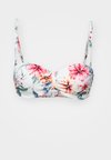 WIRE BANDEAU - Bikinitopp - creme