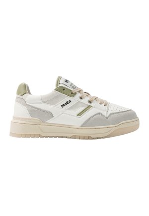 Sneakers laag - white green