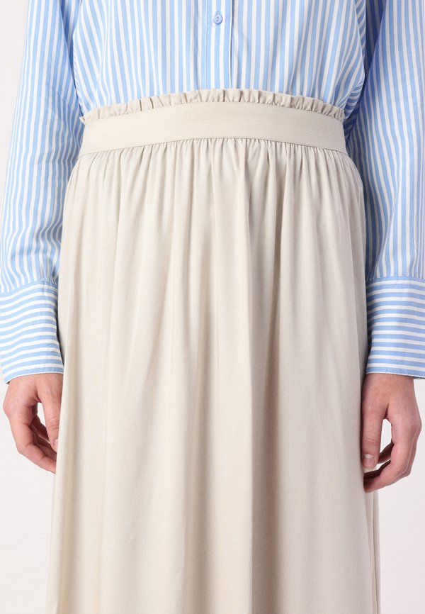 ONLVENEDIG PAPERBAG LONG SKIRT - Maxi skirt - silver lining3