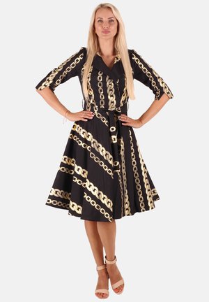 Day dress - czarny