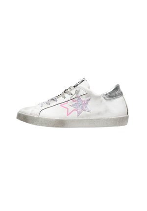 Sneakers basse - pink silver