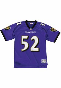 Mitchell & Ness BALTIMORE RAVENS RAY LEWIS - T-Shirt print - purple