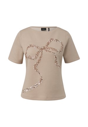 T-shirt imprimé - sandstein