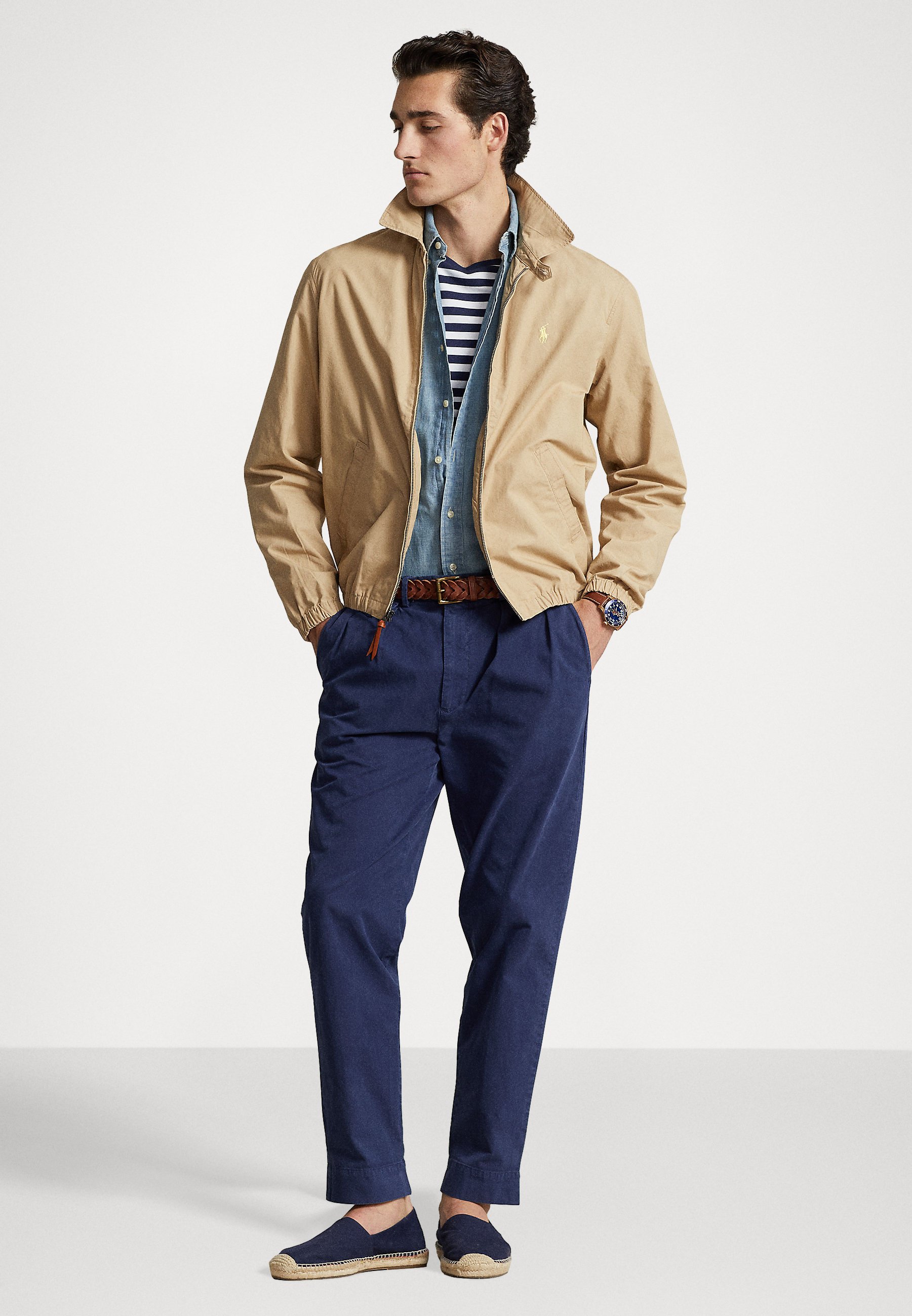 Polo Ralph Lauren BAYPORT POPLIN JACKET - Leichte Jacke - beige