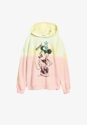 MINNIE MOUSE - Džemperis su gobtuvu - yellow