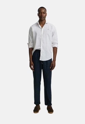 Silbon PANTALÓN CON CINTURA AJUSTABLE - Pantalones - azul marino