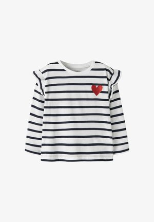 Name it, LONG SLEEVED TOP REGULAR FIT - Langarmshirt - bright white