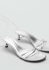 Mango Sandale - silver-coloured