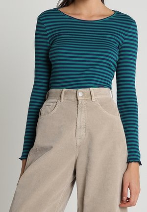 Langærmet T-shirt - royal blue