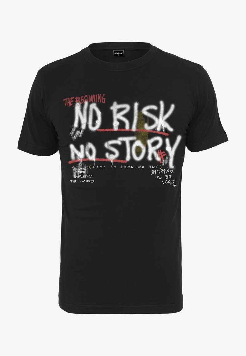 Mister Tee THEY RE NOT LIKE US - T-shirt con stampa - black/nero Mister Tee THEY RE NOT LIKE US - T-shirt con stampa - black/nero