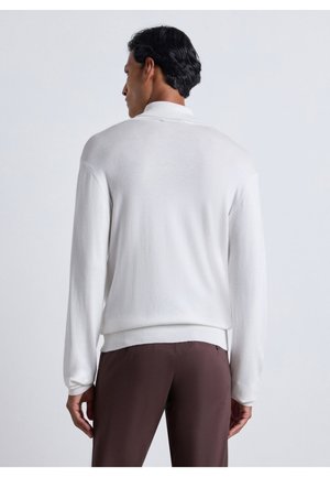 Calliope, MAGLIA TINTA UNITA - Maglione - bianco lana