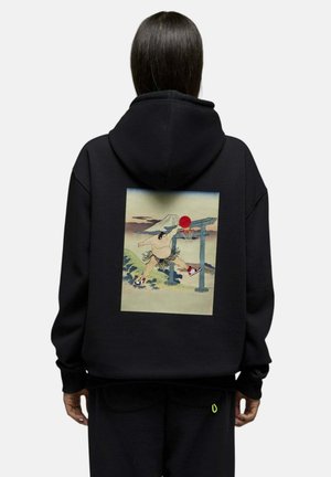 Saē, Sweat à capuche - noir