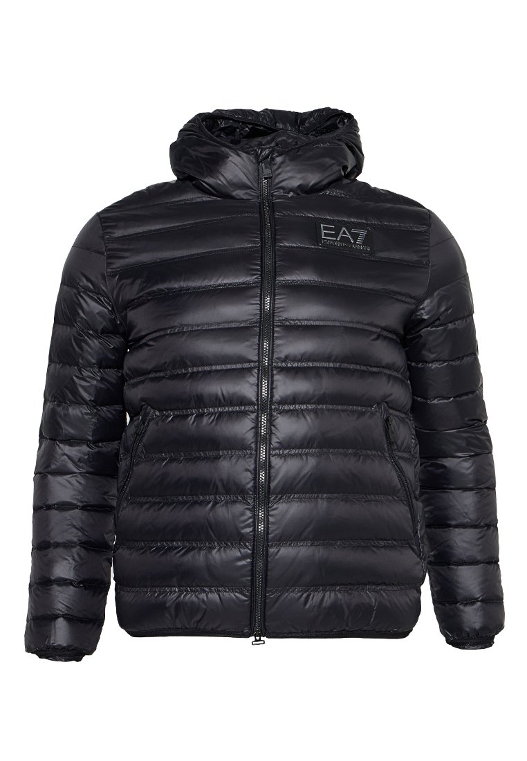 EA7 Emporio Armani Gewatteerde jas zwart