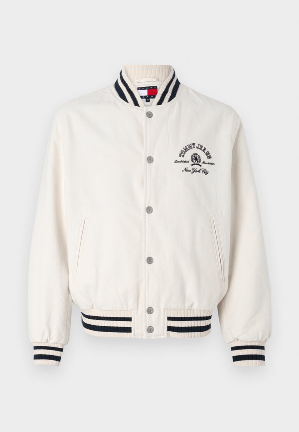 VARSITY JACKET - Bomber Jacket - ecru3