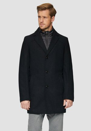 MIT HERAUSNEHMBAREM STEPP-EINSATZ - Short coat - navy