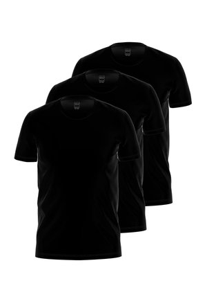 3ER PACK 1/2 ARM MODERN  CLOSE TO YOU - Unterhemd/-shirt - schwarz