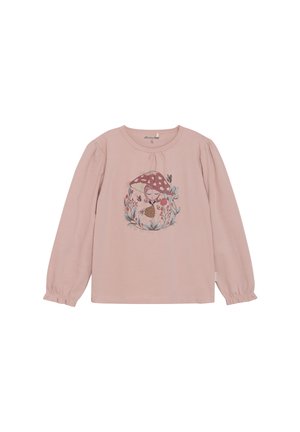 Langarmshirt - misty rose