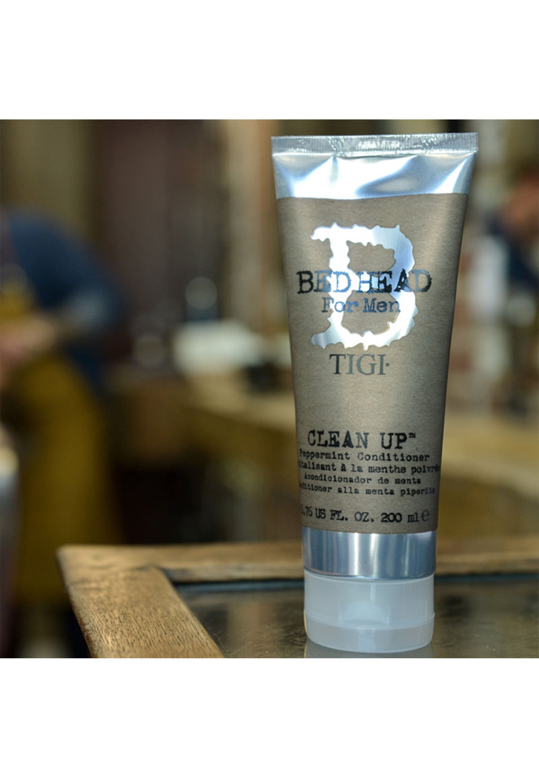 Tigi Bed Head For Men Clean Up Peppermint Conditioner – 200 Ml, Pflegende Haarspülung Mit Minze