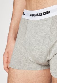 Pegador ANGO 3 PACK - Uske bokserice - grey melange white
