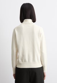 Marc O'Polo DENIM ROLLNECK - Džemper - chalky sand