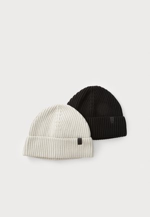 UNISEX 2 PACK - Huer - black/grey