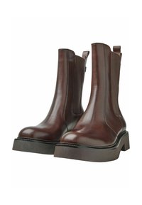 NEWD. CHELSEA - Kotníkové boty na platformě - mocca