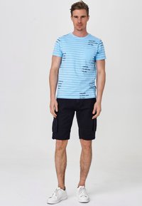 INDICODE JEANS BLIXT - Kratke hlače - black