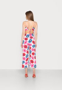 Glamorous LACE UP BACK LOOSE WIDE LEG - Kombinezon
