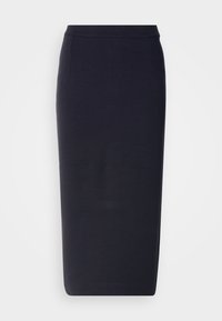 SKIRT MIDI LENGTH - Falda de tubo - deep night blue
