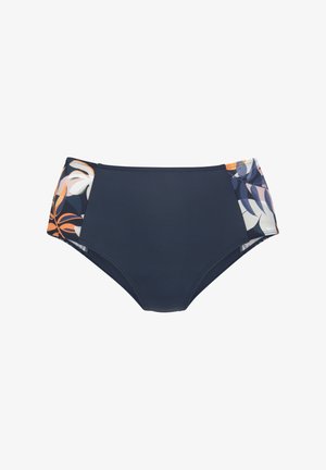 Bas de bikini - nachtblau bedruckt