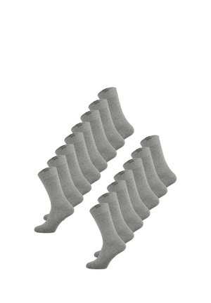 15-PACK PASST PERFEKT - Strømper - hellgraumelange