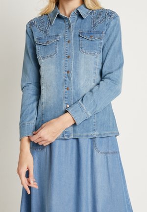 Overhemdblouse - blue denim