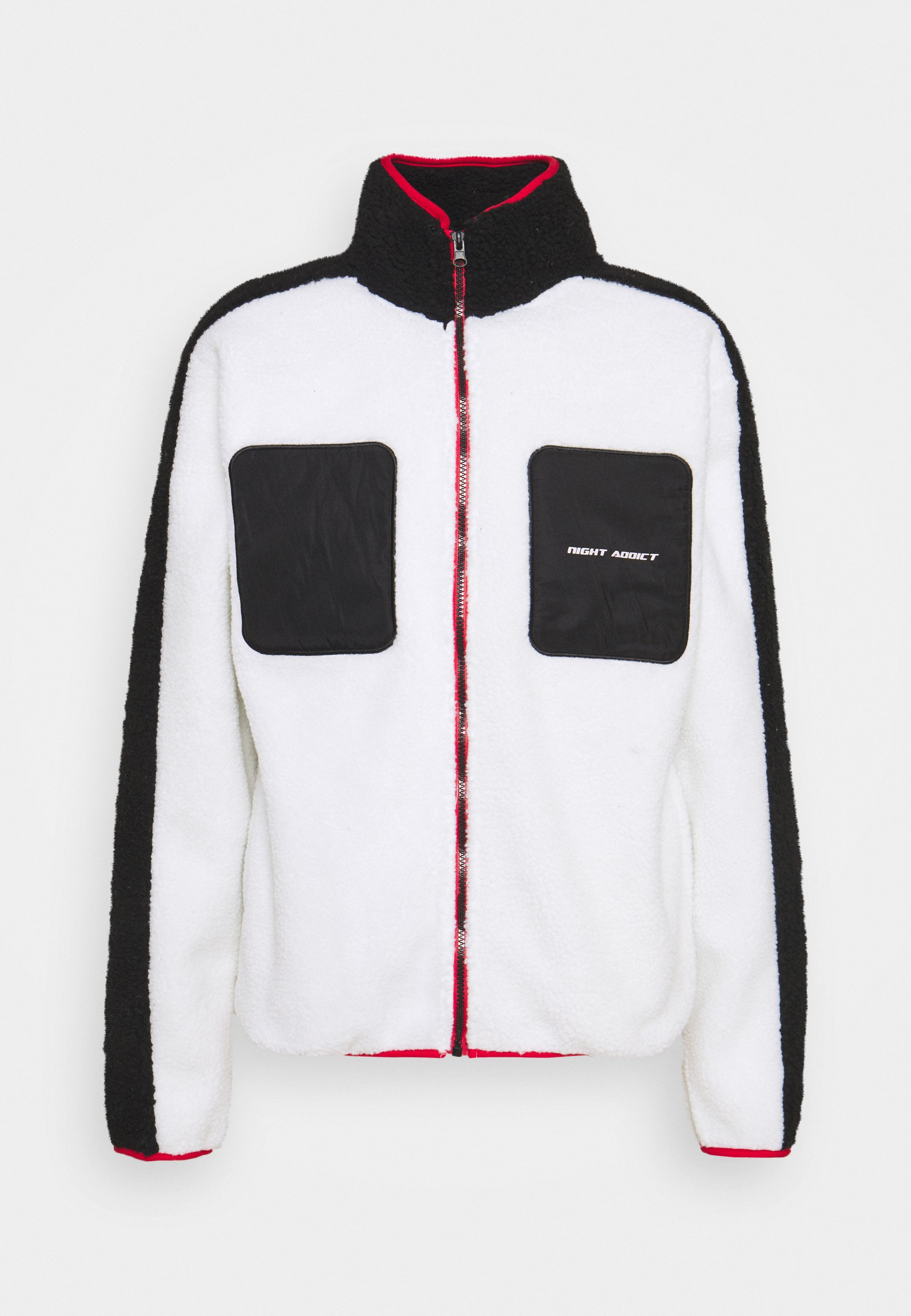 Night Addict DERIK - Jakna iz flisa - white/bela - Zalando.si