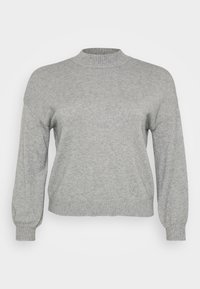 CARVILDA MOCKNECK  - Jumper - medium grey melange