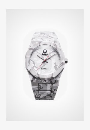 D1 Milano, D1 X AAPE: GREY NYLON - LIMITED EDITION WATCH 39MM - Montre - transparent