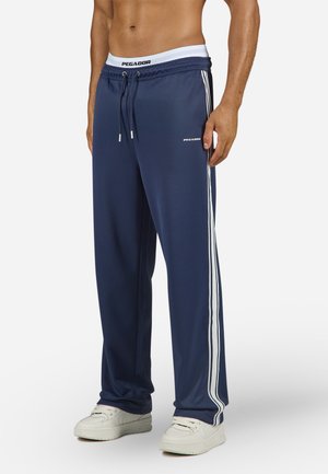 VIRO WIDE TRACKPANTS - Tracksuit bottoms - indigo navy