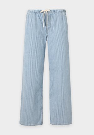 GAP Petite, EASY LOOSE STRIPE - Παντελόνι - blue