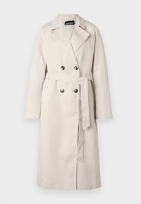 PCSCARLETT - Trenchcoat - silver gray