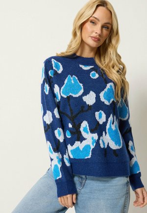 M&Co, WOMEN'S JUMPERS - Jersey de punto - dark blue