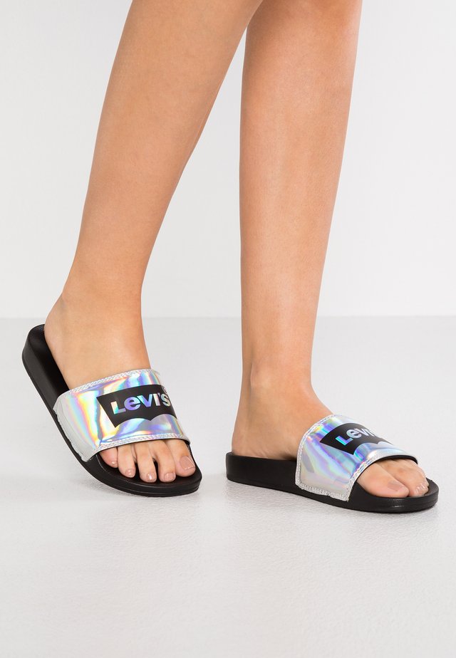 JUNE BATWING - Mules - regular black
