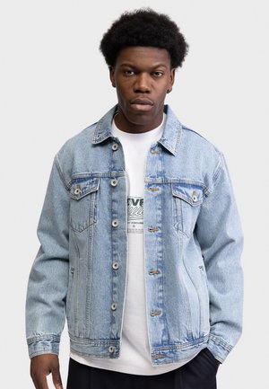 Redefined Rebel RAY JACKET BOXY FIT - Jeansjacke - light blue