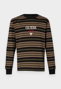 HORIZONTAL TEE - Top dugih rukava - jet black
