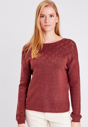 BONOBO Jeans LANGEN ÄRMELN - Maglione - marron